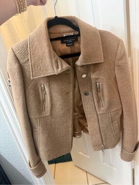 GUESS by Marciano Camel Teddy Jacket